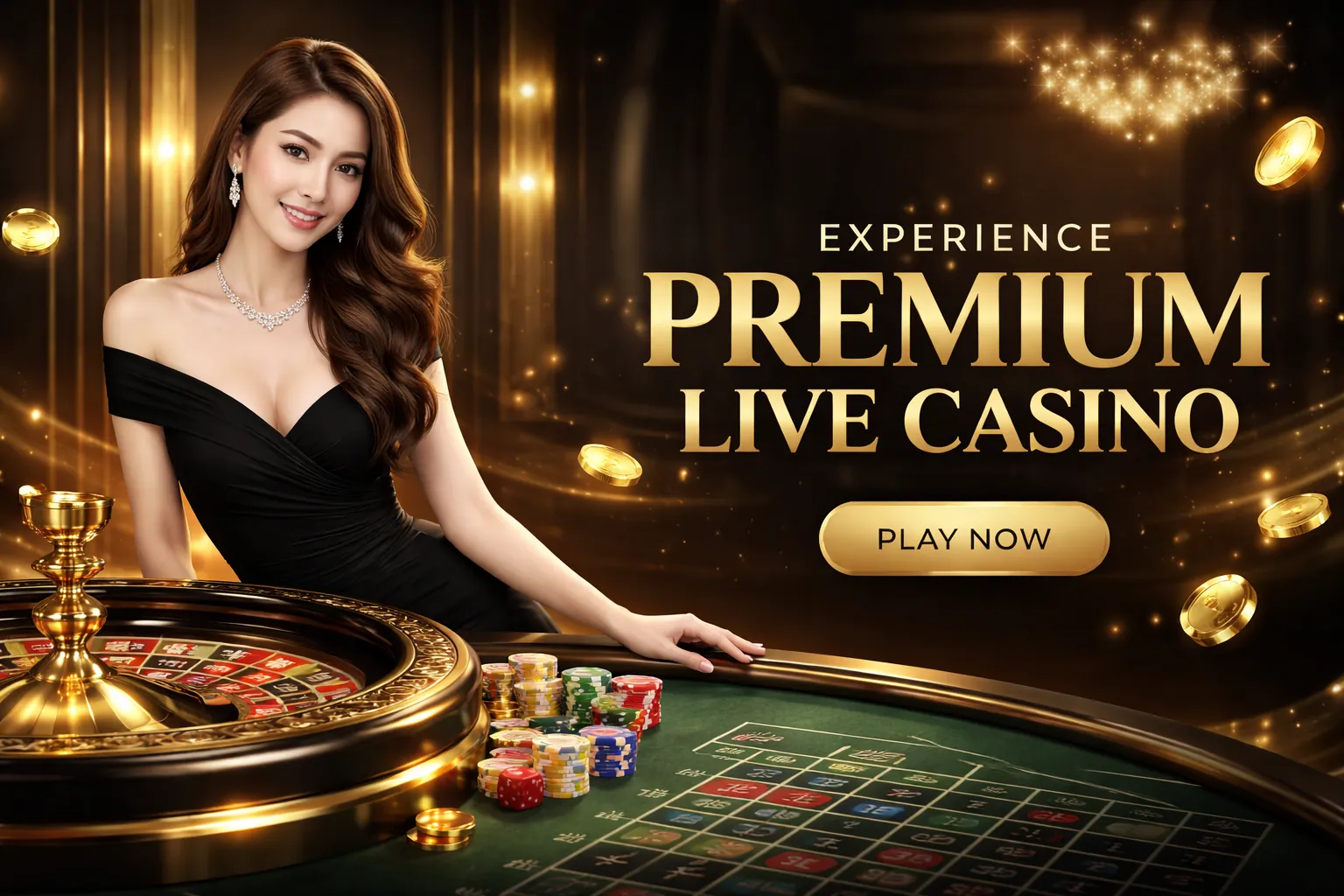 Hình ảnh banner blog 55vin casino với các yếu tố trò chơi và thiết kế màu xanh vàng